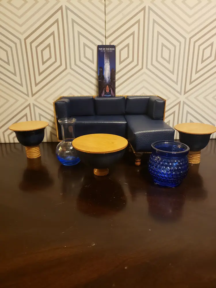 Custom 7pc Living Room Set