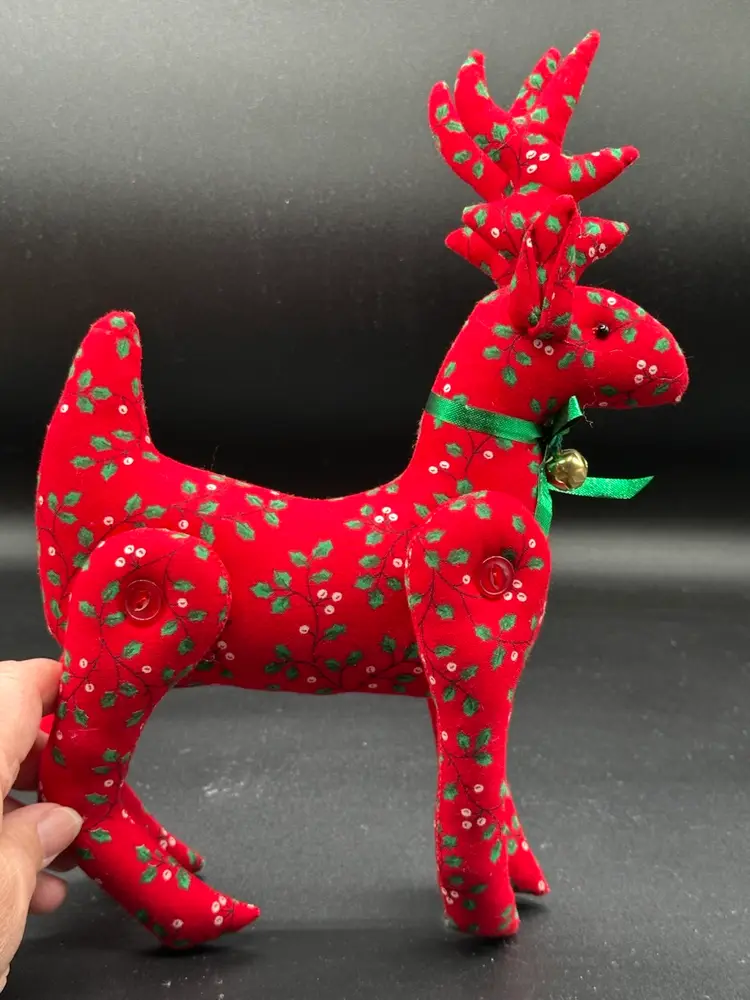 Handmade Reindeer Decor Cloth