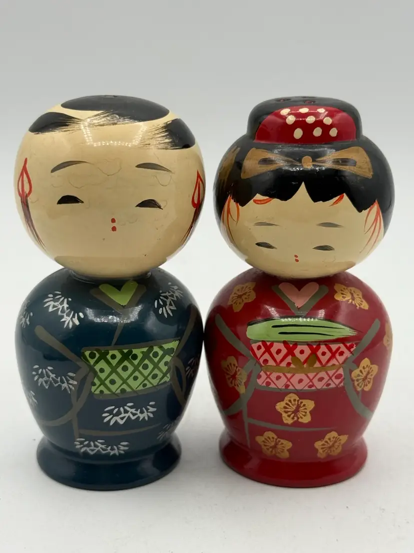 Kokeshi Salt & Pepper Shakers