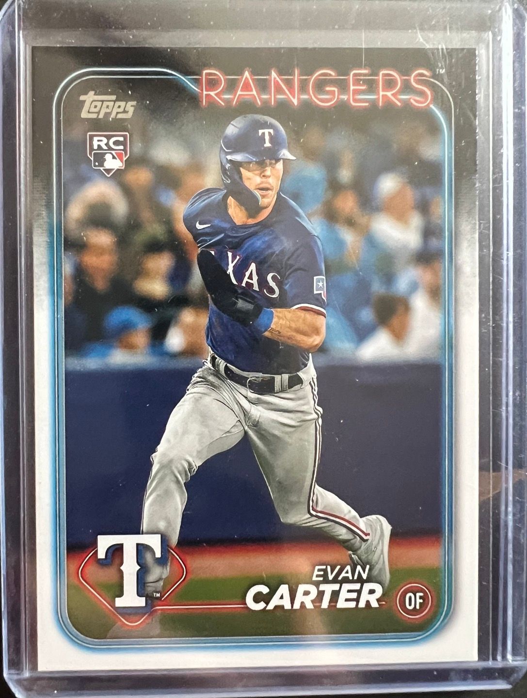 TOPPS 以外　 EVAN CARTER Amazon.com: 2024 TOPPS #280 EVAN CARTER NMMT (RC) RANGERS