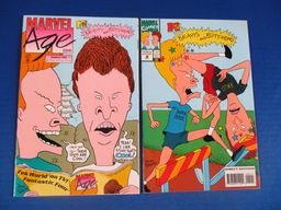 Marvel Age #134 Marvel Comics Beavis and Butt-Head #5 1994 With Cards