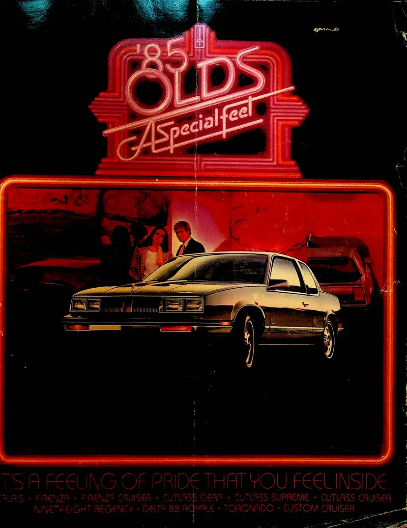 Olds Oldsmobile 1985 Car Brochure