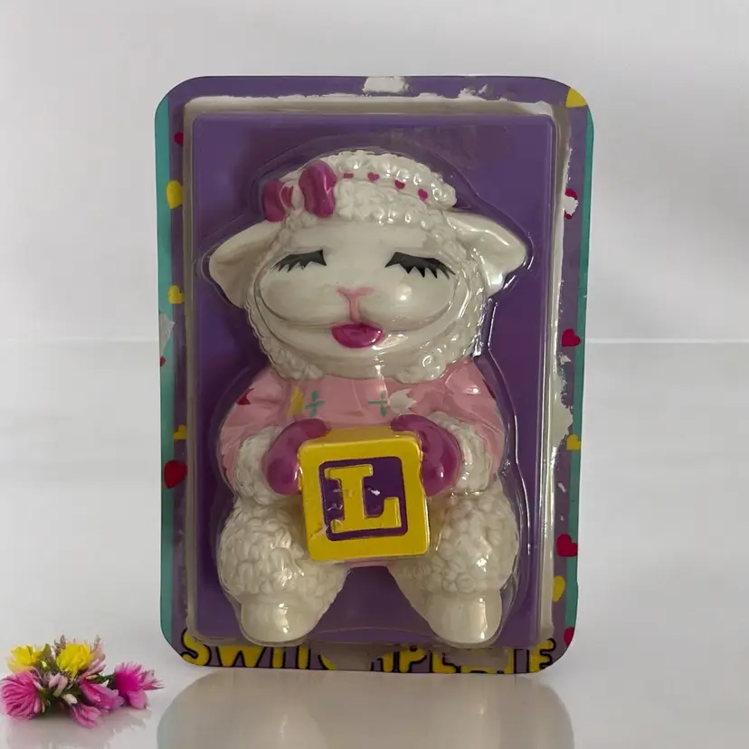 Lambchops Vintage Light Switch Cover. Lamb Chops Play Along Decorative Light Switch. 1990s- Made by Happiness Express
