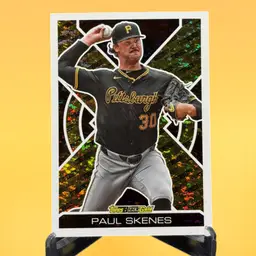 Paul Skenes 2025 Topps Update Series #BG-6 Black Gold SP Pittsburg Pirates