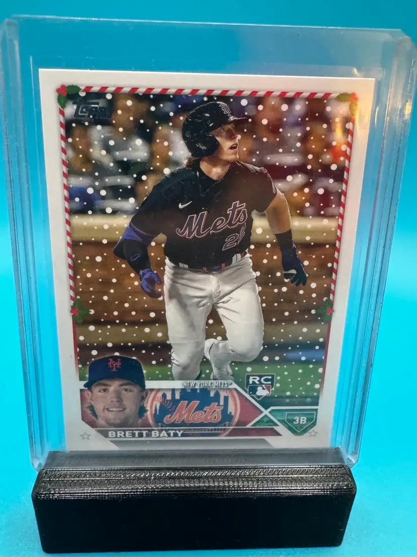 Brett Baty Topps Holiday RC New York Mets