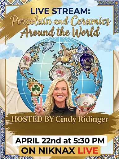 Porcelain And Ceramics Around The World - First Ever Live Sale!!