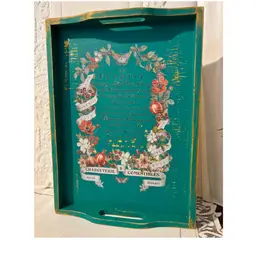 Up-Cycled Wood Tray 14.5x10.5