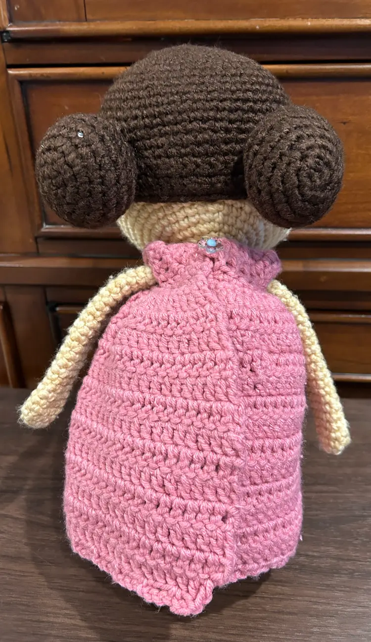 Hand Crocheted Doll 20 inches long