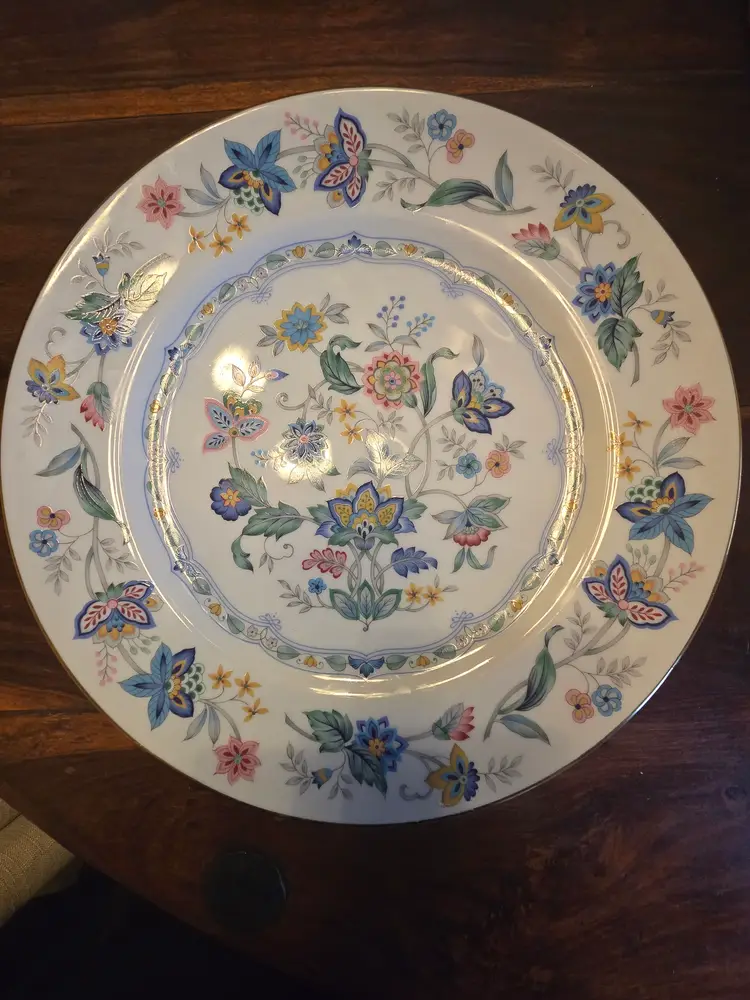 Garden of India Cake Plate and Server