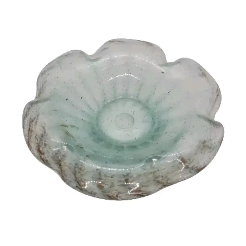 Monart Vasart Ysar Scottish Hand-Blown Art Glass Bowl, c. 1960