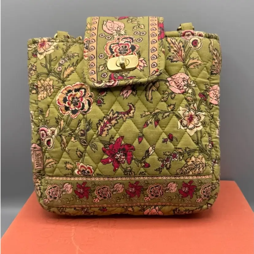 MaggiB Quilted "Rose Blossom" Bag | Retired Y2K Cottagecore Handbag