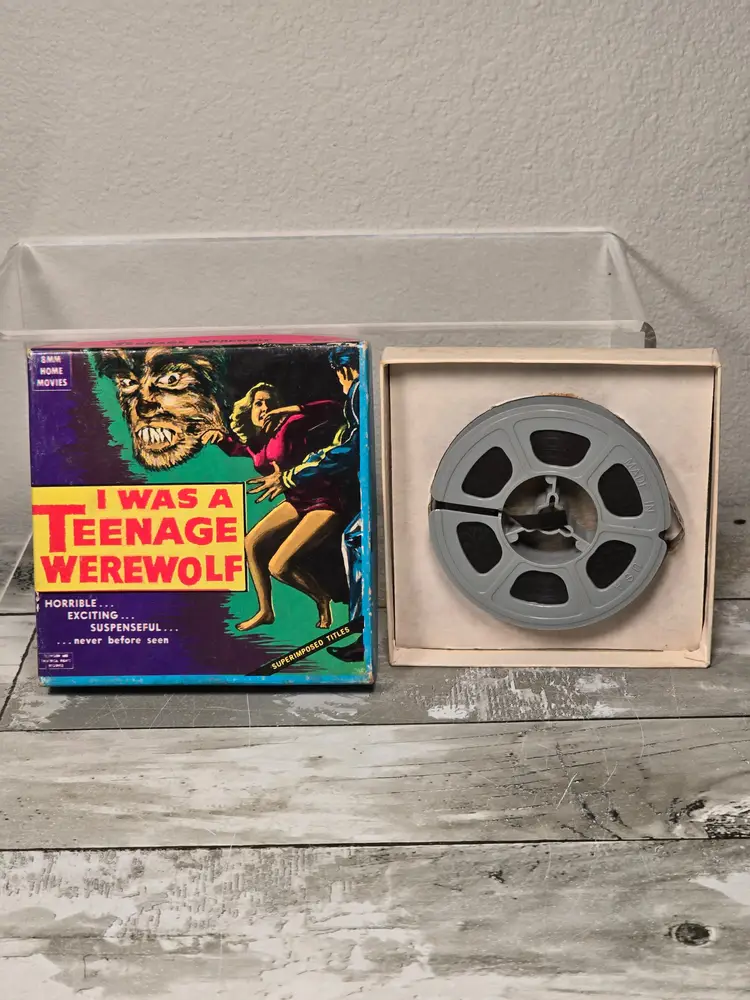 I Was A Teenage Werewolf 8mm Film 1960s Horror With Insert