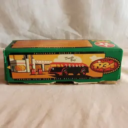 ERTL Texaco 1934 Diamond T Tanker Doodlebug Locking Coin Bank-Die Cast NOS