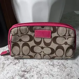 Coach Monogram Cosmetic Bag