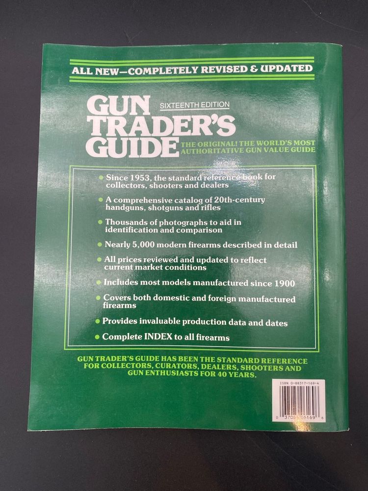 Gun Trader's Guide Sixteenth Edition Book - 1993 Stoeger