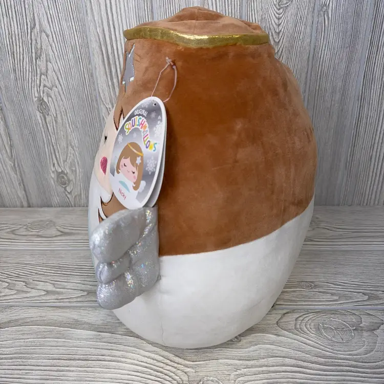 Squishmallows Nicky the Angel 14” Christmas 2021 Plush RARE New NWT!