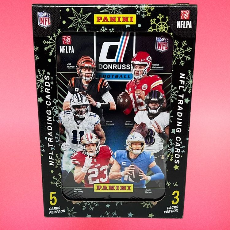 2024 Donruss Football Winter Tin Shipped Sealed (stacked shipping)