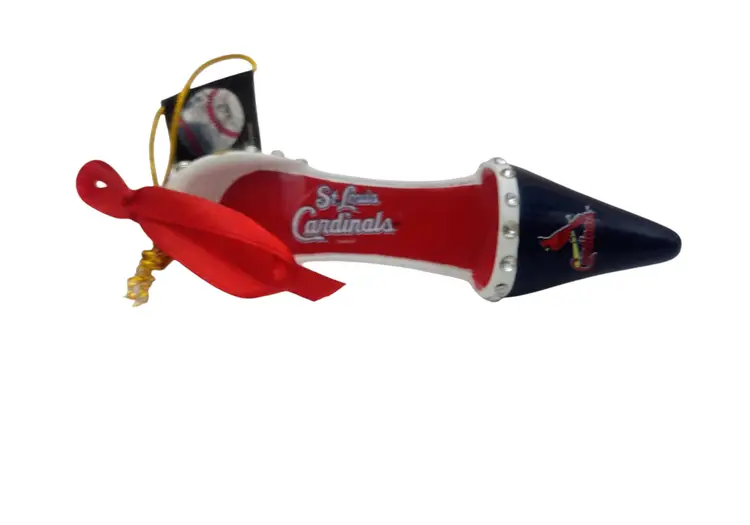 St. Louis Cardinals MLB High Heel Shoe Ornament Christmas Collectible