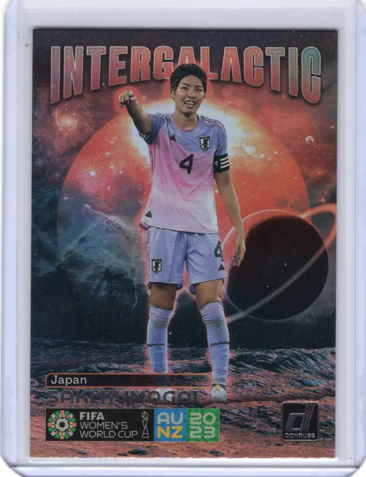 2023 Donruss FIFA Women's World Cup Saki Kumagai Intergalactic