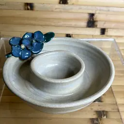 Pottery Candle/Trinket Dish