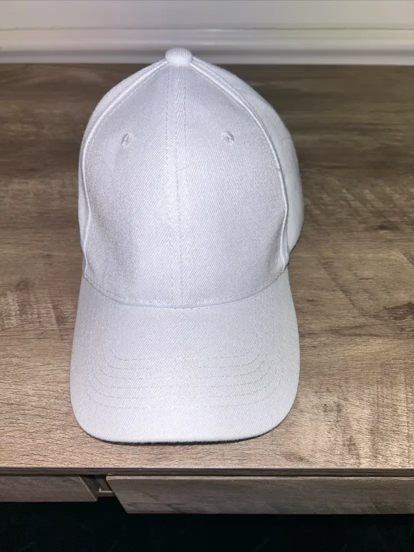 Honig’s White Fitted Football Referee Hat, Size 7 3/8