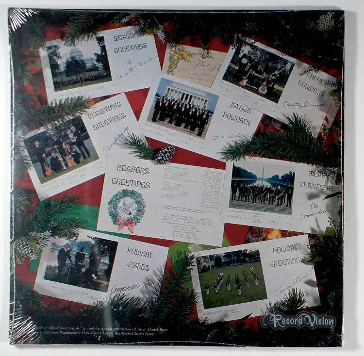 United States Navy Band - Seasons Greetings (1983) [SEALED] Vinyl LP • Christmas