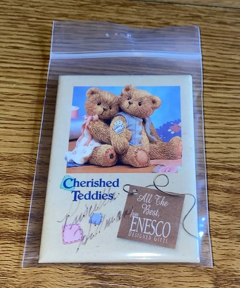 **SIGNED**  Cherished Teddies Pin Priscilla Hillman