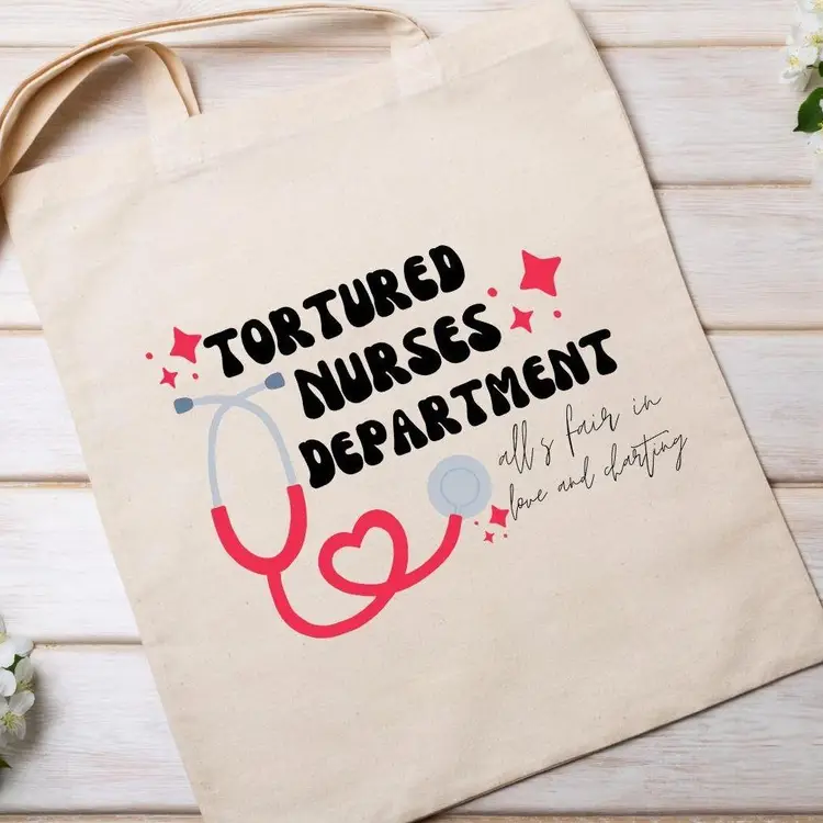 The Tortured Nurses Department Tote Bag