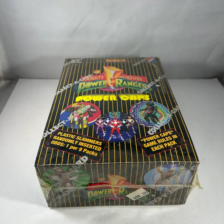 Mighty Morphin Power Rangers Power Caps POGs MMPR 1995 Series 2 SEALED