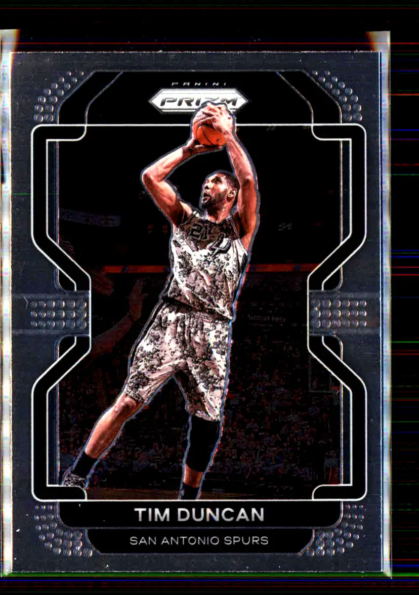 Tim Duncan 2021-22 Panini Prizm #268 - San Antonio Spurs - (136-179)