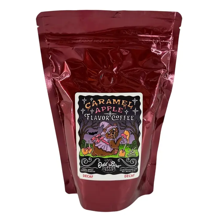 DECAF Caramel Apple Odd Bird Coffee Co. 8oz Bag