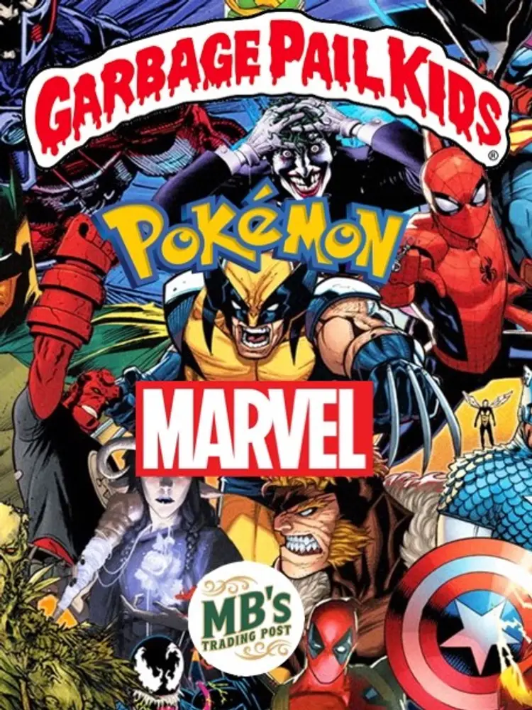 Marvel, Pokemon, Garbage Pail Kids, & More!