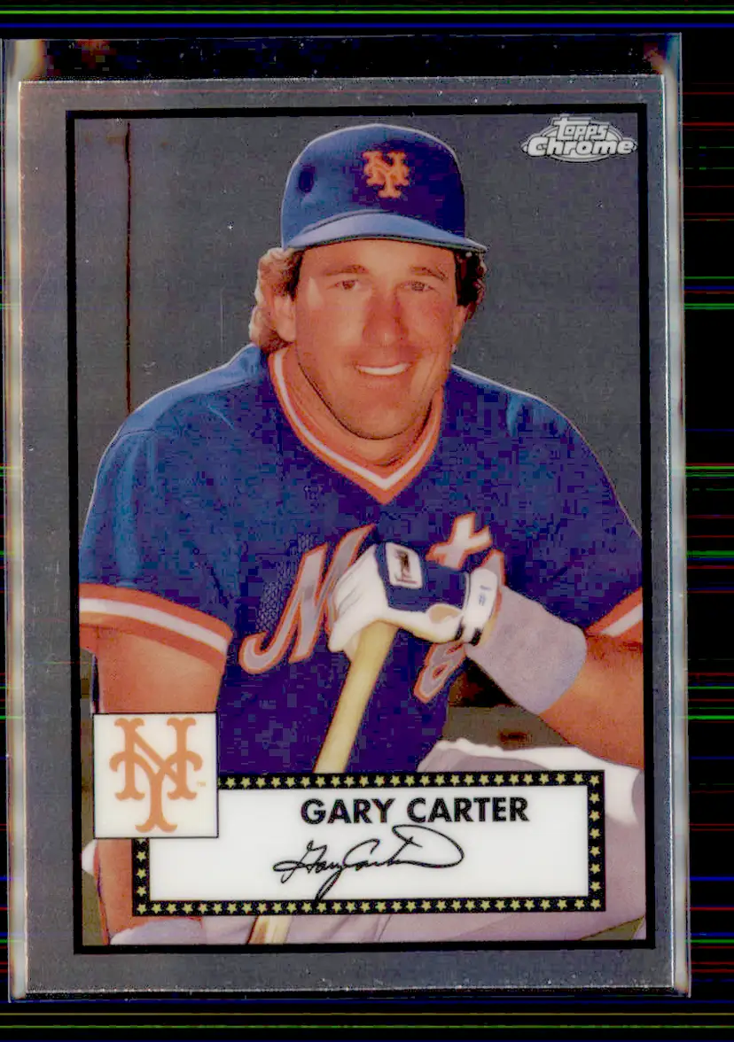 Gary Carter 2021 Topps Chrome Platinum Anniversary #632 - New York Mets - (153-324)