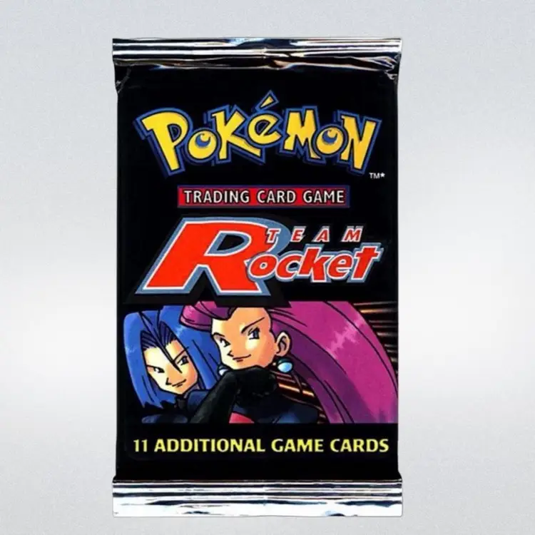 Team Rocket Booster Pack - Vintage WoTC Pokémon Cards