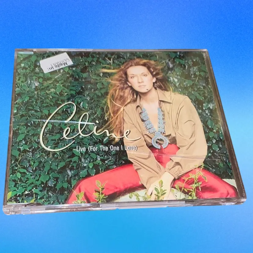 CELINE DION LIVE (FOR THE ONE I LOVE) Cd  Import 2000