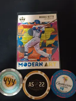 2021 Panini Diamond Kings Modern Art RARE Case Hit SSP - Los Angeles Dodgers