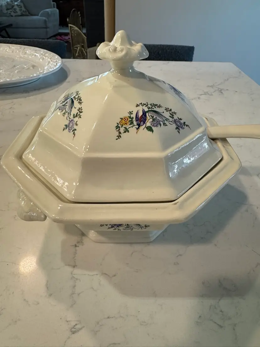 1975 Ceramic Tureen.