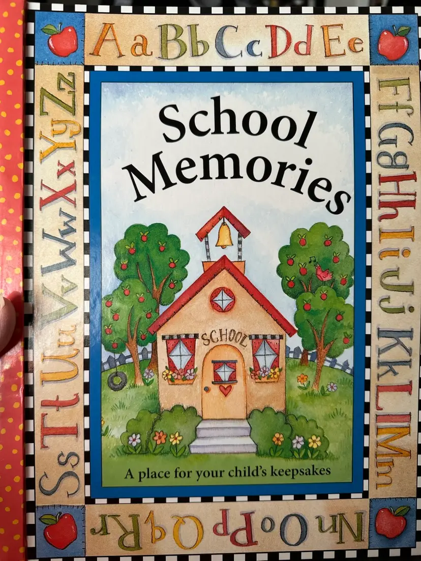 NEW School Days Memories Keepsake Album Scrapbook