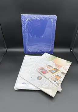 Creative Memories Blue 8 1:2 x11 Album , Pages And Page Protectors