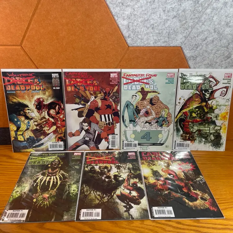 Cable & Deadpool Comic Lot #44-50, Marvel 2007-2008