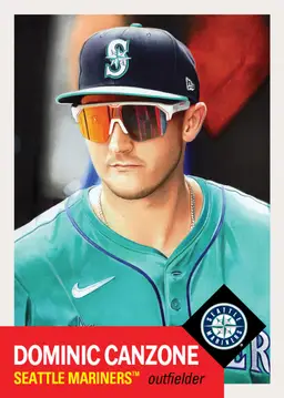 Dominic Canzone - 2025 MLB Living Set® - Card 886 - PR: 1029