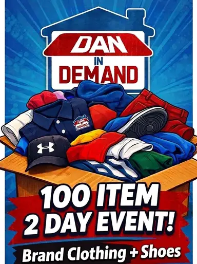 100-Item 2-Day Brand Clothing & Shoe Blowout 