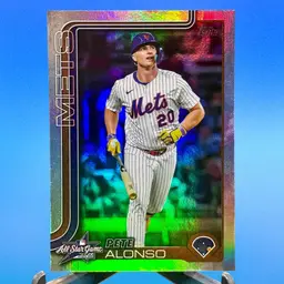 2025 Topps Update Pete Alonso #ASG-25 All-Star Game Foil New York Mets