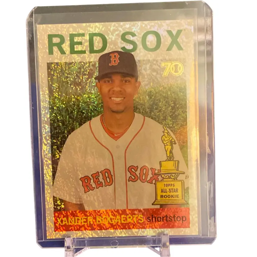 2021 Topp Rookie Cup Xander Bogaerts holofractor /99 - Boston Red Sox