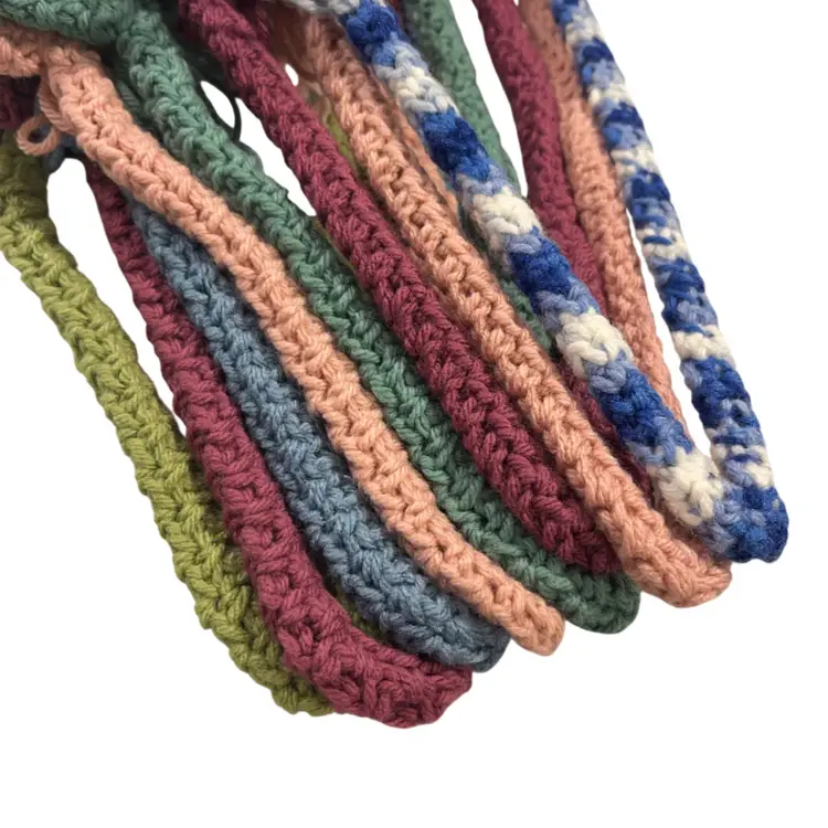 Handmade Crochet Clothes Hangers (set of 8) | 16”