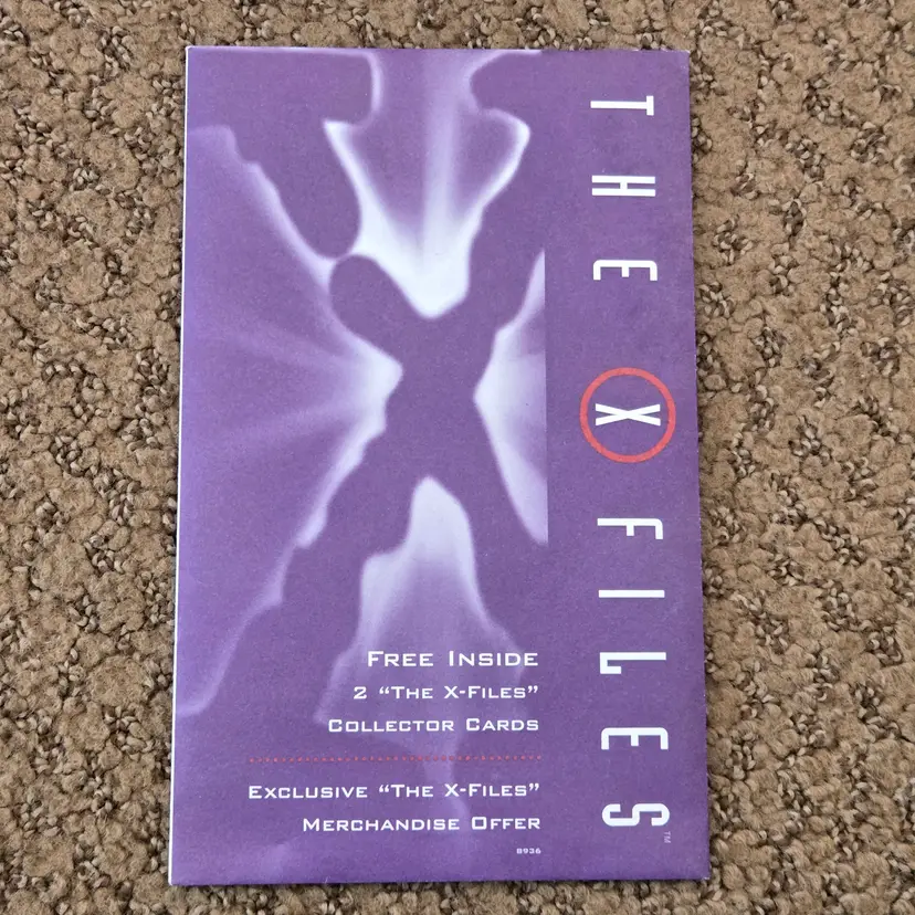 The X Files Collector Trading Cards Limited Exclusive Fox Sealed Unopened Pack