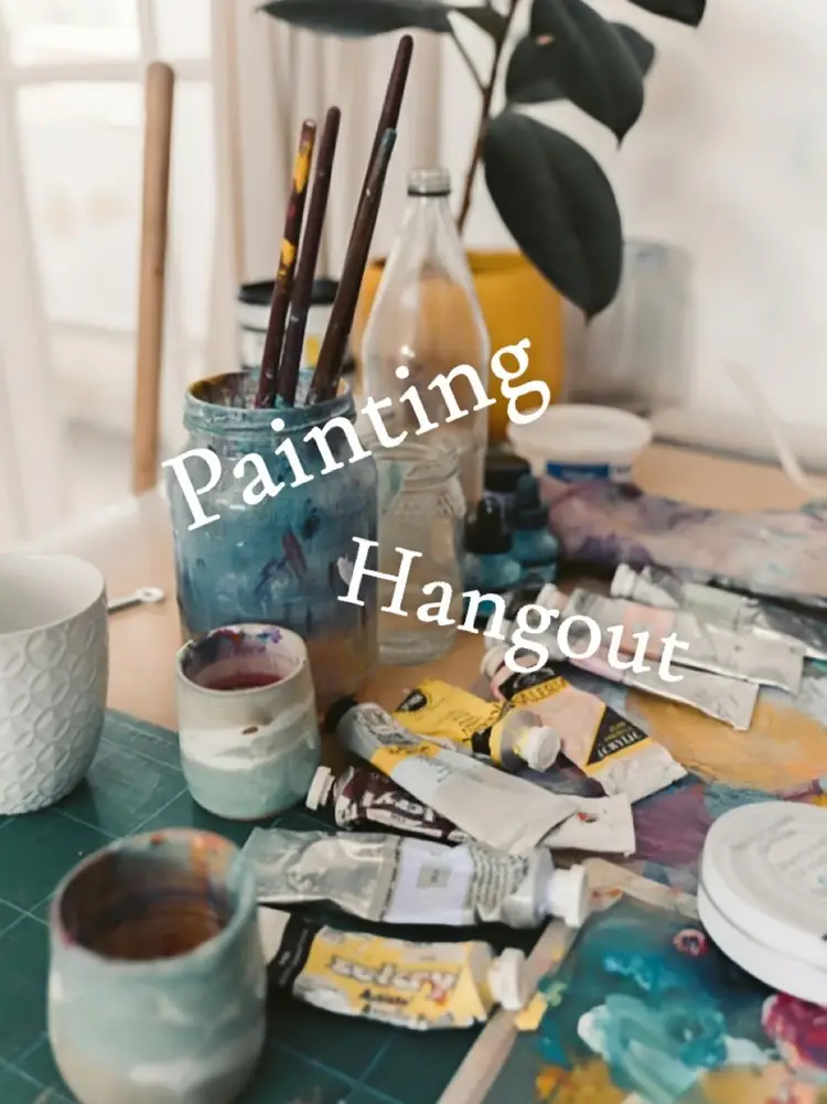 Come Hang Out and Watch Me Paint! 🎨 