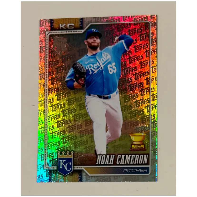 Noah Cameron Rookie Cup Topps Foil Kansas City Royals