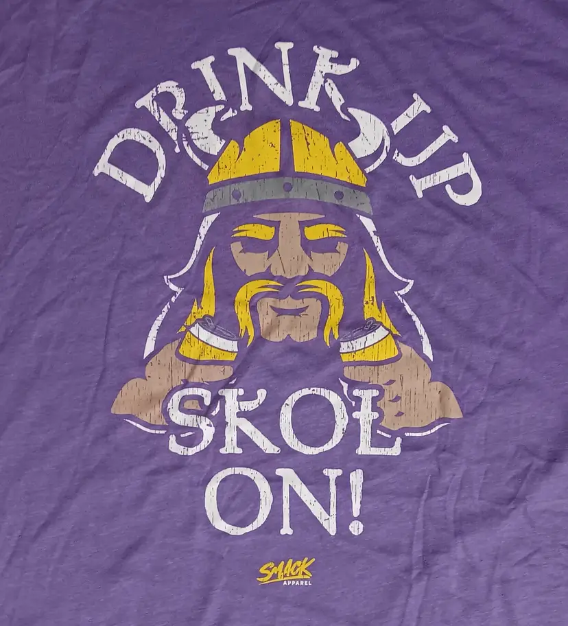 Minnesota Vikings Skol On t shirt NEW NFL football Twins Timberwolves