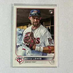 2022 Topps Update Photo Variation Royce Lewis RC #105